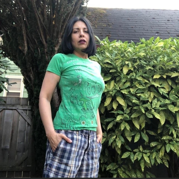 Y2K Dr Seuss Green Eggs and Ham tee - Picture 4 of 4